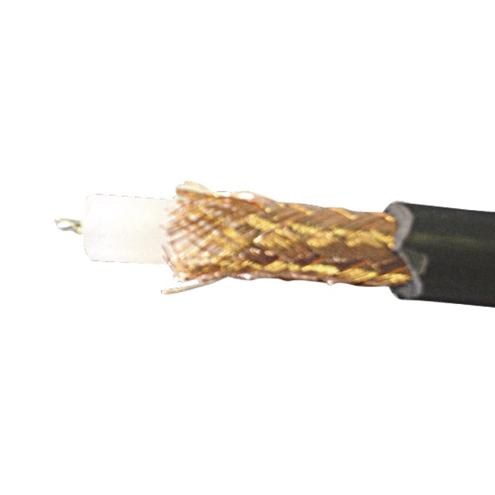 Cavo coassiale RG59-MICRO 75 ohm, schermo rame, isolamento polietilene, diametro 4mm