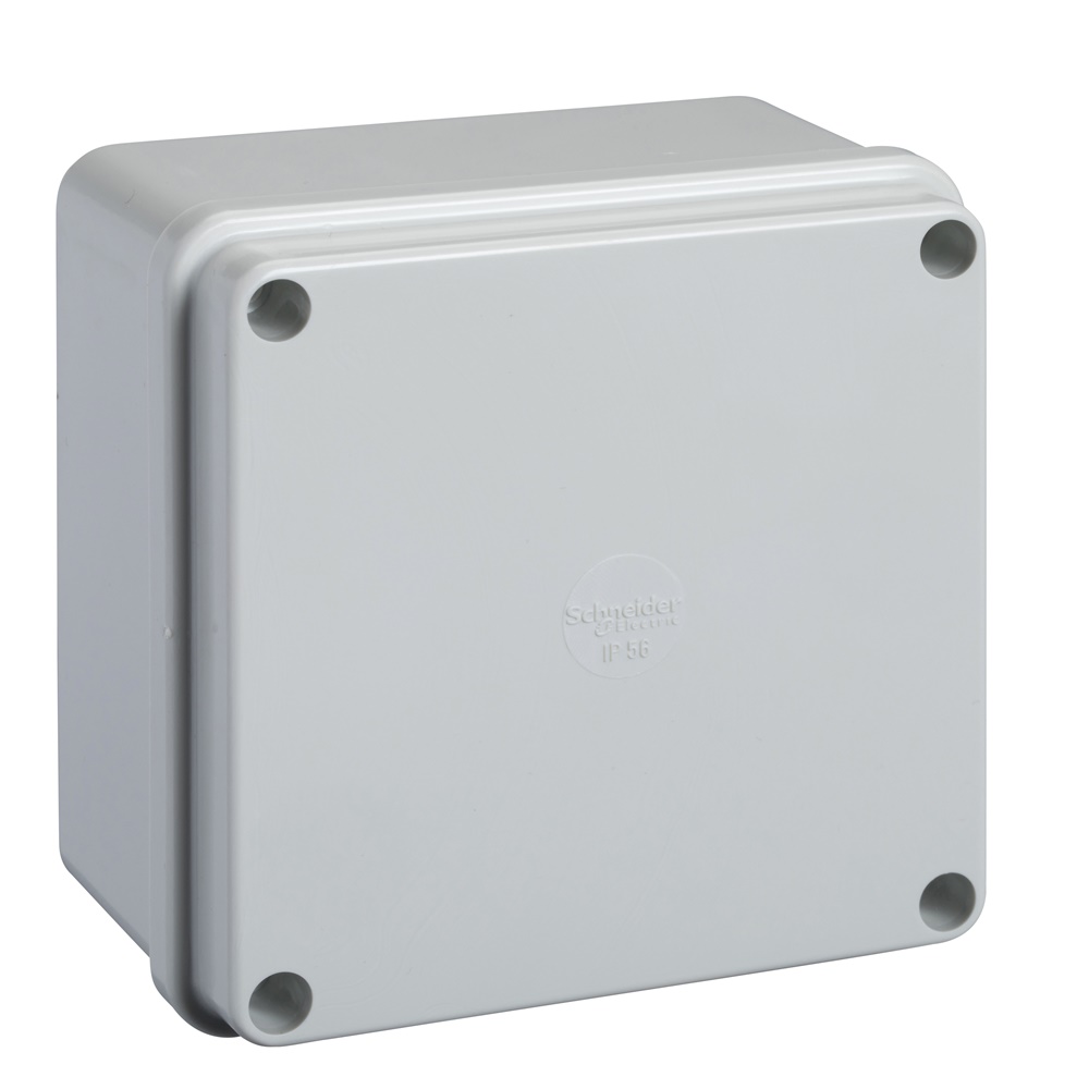 Scatola derivazione Pilote IP55 100x100x50 mm lati lisci protezione polvere acqua