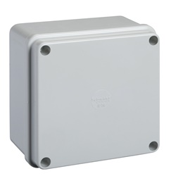 Scatola derivazione Pilote IP55 100x100x50 mm lati lisci protezione polvere acqua
