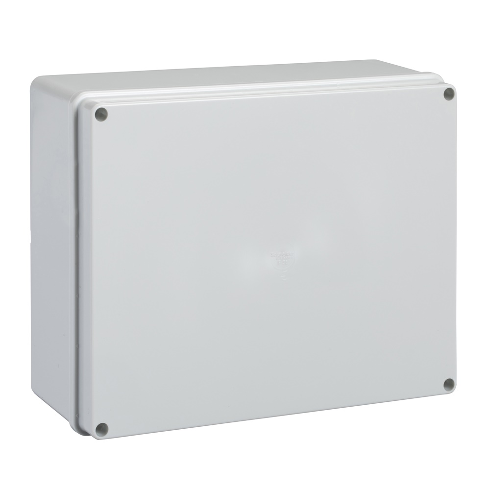 Scatola derivazione Pilote IP56 240x190x90 mm lati lisci termoplastica grigio RAL 7035 uso elettrico industriale