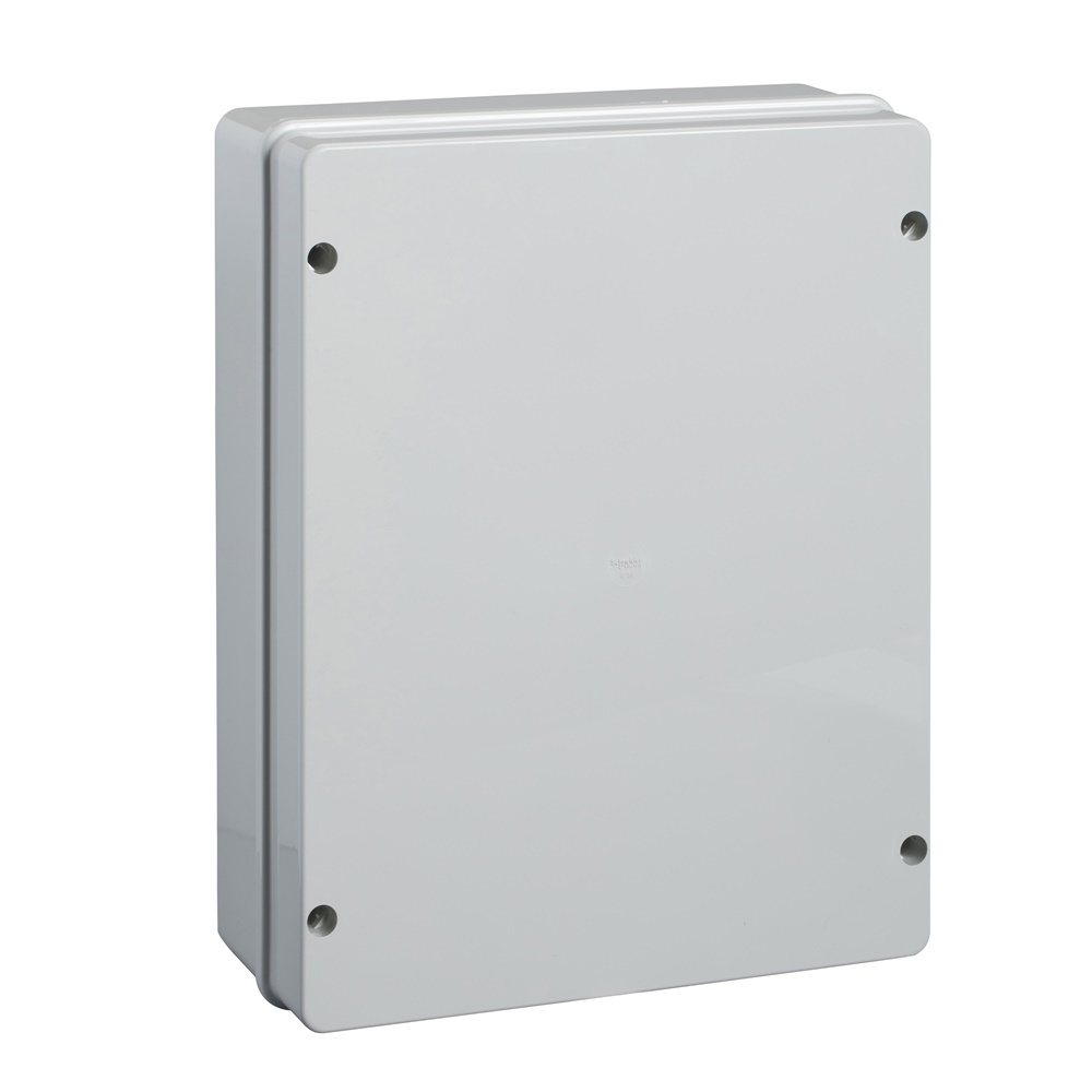 Scatola derivazione termoplastica IP56 380x304x120 mm lati lisci uso elettrico industriale