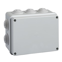 Scatola derivazione Pilote IP55 150x110x70 mm entrate stagne 10xØ25 protezione elettrica impermeabile