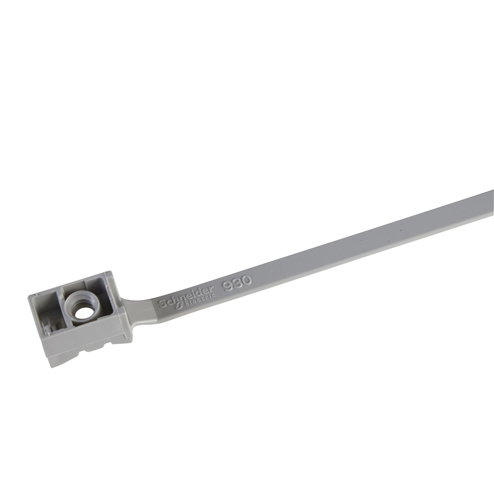Fascetta serraggio tubi diametro 16-32 mm grigia per installazioni interne set 100 pz