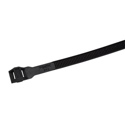 Fascetta cablaggio esterno 9x194 mm resistente UV alta temperatura ambienti chimici
