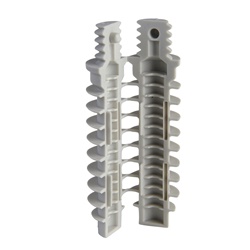 Tassello fissaggio poliammide diam. 8mm filettatura M8 cemento grigio set 100 pz