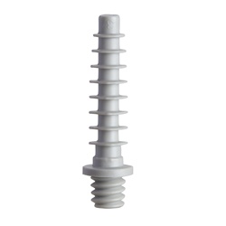 Tassello fissaggio poliammide diametro 6 mm filettatura M8 cemento grigio set 200 pz