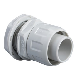 Raccordo guaina-scatola RGM20 Ø20mm filetto M25x1,5 protezione IP64 uso elettrico industriale