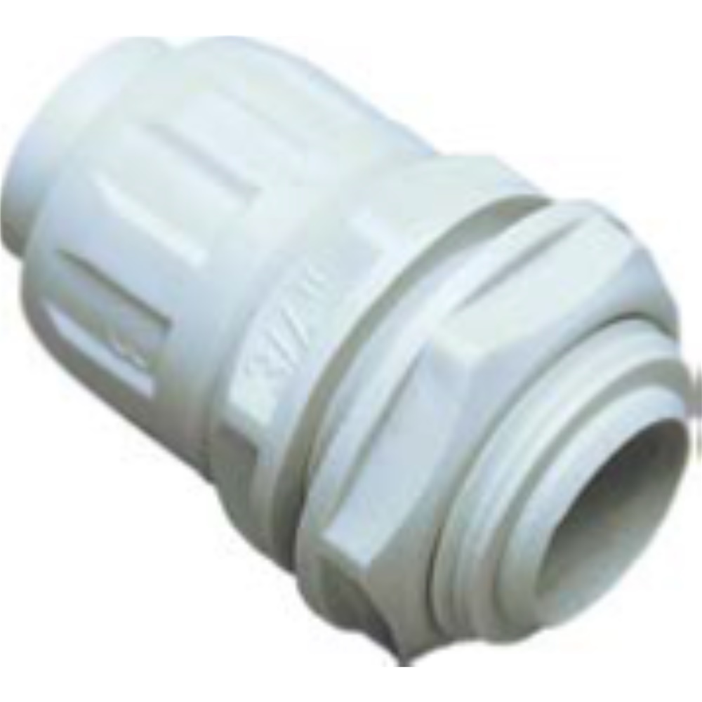 Raccordo guaina-scatola RGG40 diametro 40mm passo GAS 1.1/2 IP64 uso elettrico industriale