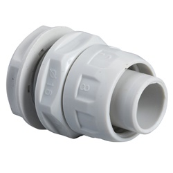 Raccordo guaina-scatola RGP216 diametro 16mm passo PG13,5 IP65 uso elettrico industriale confezione 100 pezzi