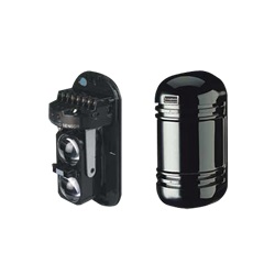 Barriera fotoelettrica doppio raggio, portata 180m interno/60m esterno, allineamento 180°, 12-24VDC