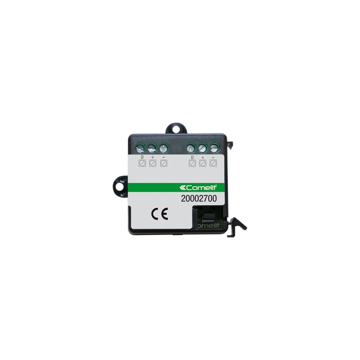 Isolatore/ripetitore bus SimpleHome, separazione e rigenerazione segnale, max 40 moduli per isola
