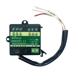Modulo bus 3 ingressi/3 uscite, sistema SimpleHome, incasso o DIN 1 modulo, 1 relè 10A + 2 transistor