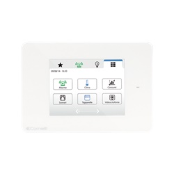 Serie Minitouch - Supervisore 3.5 touch bianco, sistema SimpleHome, gestione completa domotica, RFID integrato