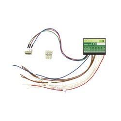 Modulo SimpleHome 5 ingressi/4 uscite transistor, sistema SimpleHome, segnalazione LED 24V, 50mA max