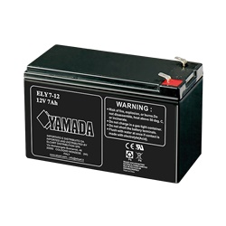 Batteria al piombo 12V 7Ah, tecnologia AGM, valvola sicurezza unidirezionale