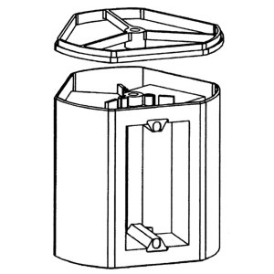 Corpo monolito alluminio robusto leggero resistente corrosione per impianti elettrici