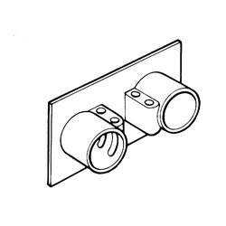 Adattatore laterale tubi diametro 25 mm per installazioni elettriche sicure e affidabili