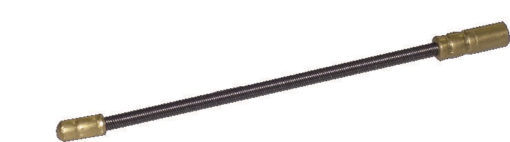 Puntale molla acciaio flessibile senza occhiello Ø4mm per applicazioni elettriche professionali