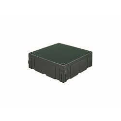 Scatola derivazione 125x125x43 mm resistente per impianti elettrici domestici e professionali