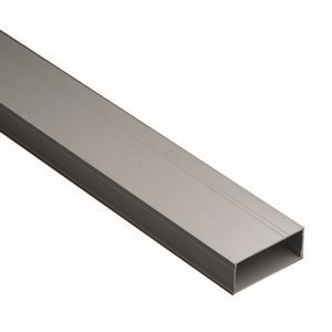 Canale portacavi 75x30 mm grigio resistente per impianti elettrici industriali e civili