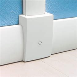 Derivazione a T con scatola utenza simmetrica 90° bianca per impianti elettrici civili e industriali