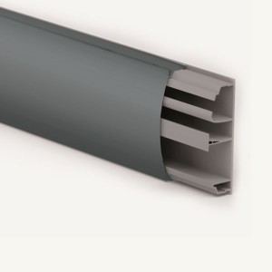 Canalina elettrica BAT.TR2000 75x25 mm resistente per organizzazione cavi interni professionale