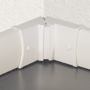 Angolo interno canalina elettrica TR2000 bianco 9010 protezione cavi impianti elettrici