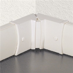 Angolo interno canalina elettrica TR2000 bianco 9010 protezione cavi impianti elettrici