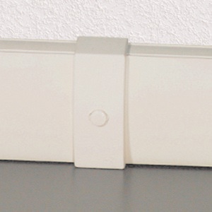 Giunto coprente TR2000 bianco 9010 per canaline elettriche interni protezione cavi
