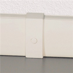 Giunto coprente TR2000 bianco 9010 per canaline elettriche interni protezione cavi
