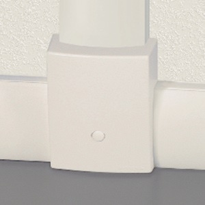 Base universale derivazione 3 vie bianco impianti elettrici domestici e professionali