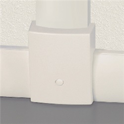 Base universale derivazione 3 vie bianco impianti elettrici domestici e professionali