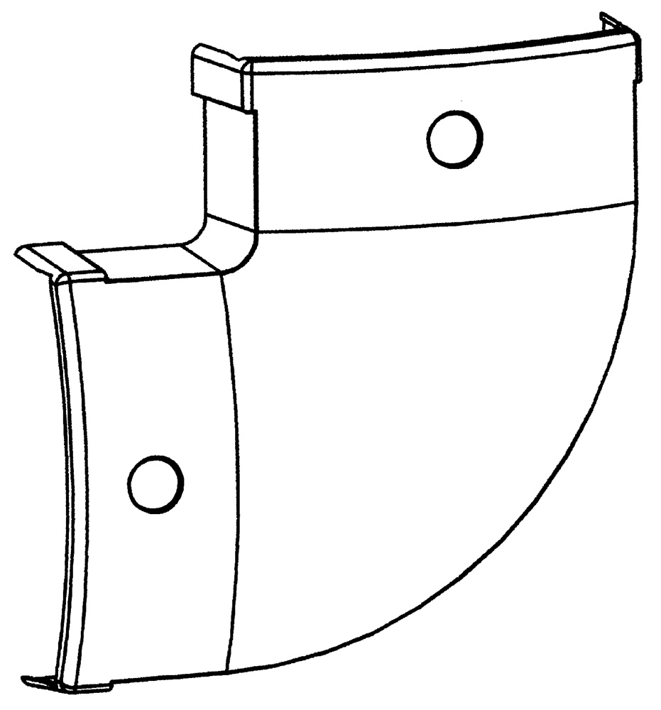 CURVA PIANA TR2000 COL. MARMO CARRA