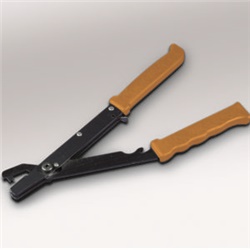Pinza fustellatura pareti canali elettrici ergonomica resistente per installatori