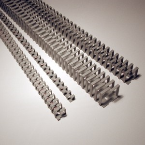 Canalina flessibile 40x40 mm lunghezza 500 mm protezione cavi impianti elettrici
