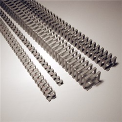 Canalina flessibile 40x40 mm lunghezza 500 mm protezione cavi impianti elettrici