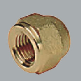 Bocchello ottone riduzione 5/8-1/2 pollice per impianti elettrici e idraulici robusto e durevole