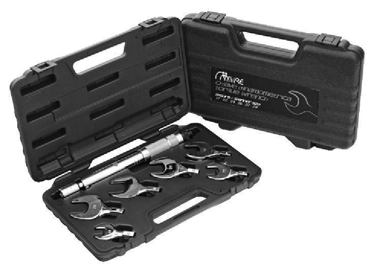 Set chiavi dinamometriche professionali resistenti per applicazioni elettriche e meccaniche