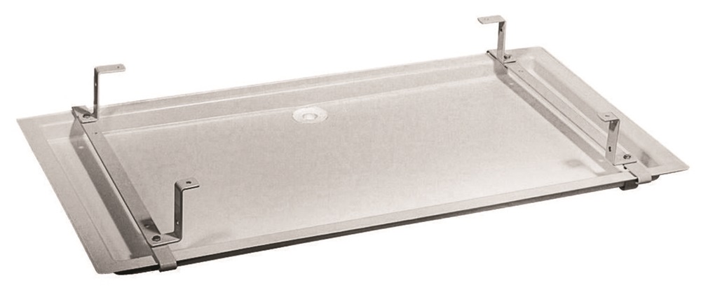 Bacino raccoglitore condensa 940x420x30 mm finitura bianco RAL 9010 per impianti elettrici