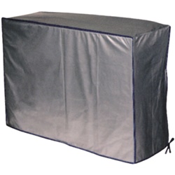 Cappottina protezione grigia 950x380x750 mm per applicazioni elettriche
