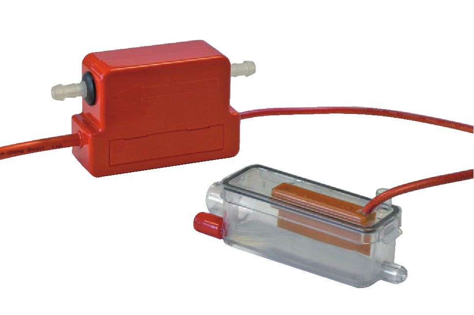 Pompa aspirazione condensa 18W portata 10m capacità 12lt per climatizzazione e refrigerazione