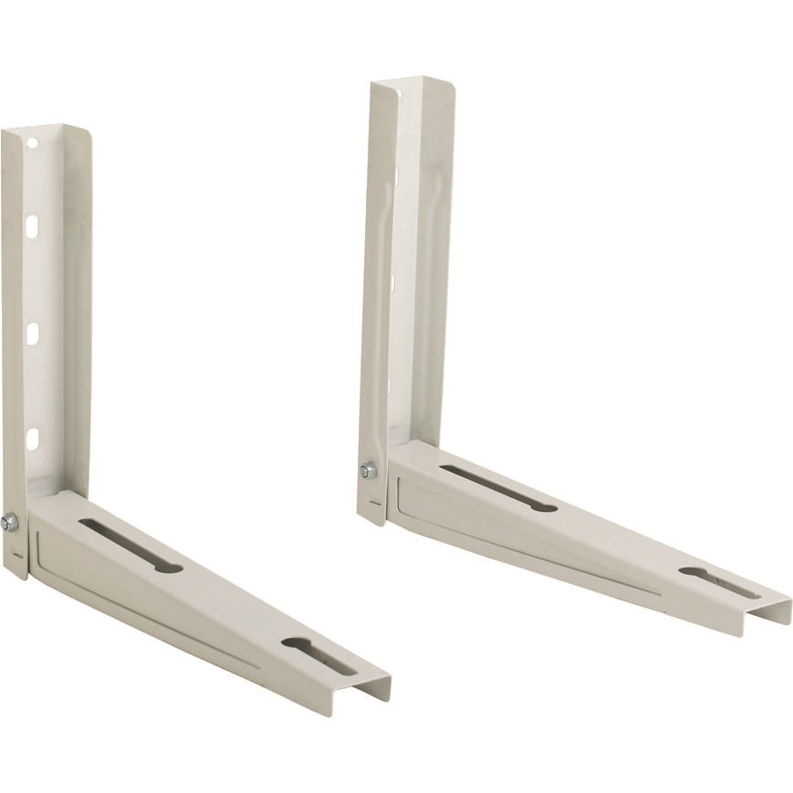 Staffa metallica robusta P465xH400 mm supporto 160 kg per applicazioni elettriche