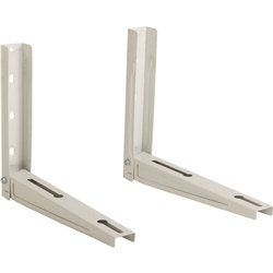 Staffa metallica robusta P465xH400 mm supporto 160 kg per applicazioni elettriche