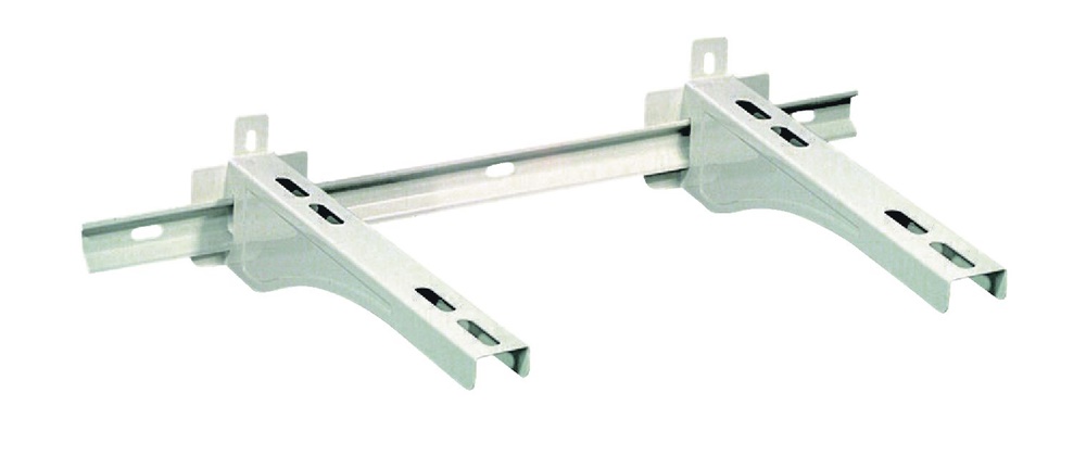 Staffa universale acciaio bianco 465x800 mm portata 100 kg applicazioni elettriche