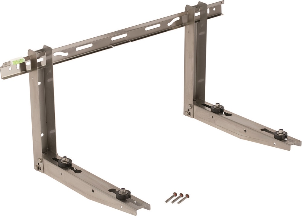 Staffa universale acciaio 450x360x800 mm portata 80 kg impianti elettrici