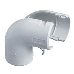 Curva a 90° ispezione NE32 tubo-tubo IP40 per tubi Ø esterno 32mm
