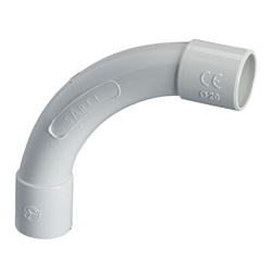 Curva 90° NC20 tubo-tubo IP40 per tubi diametro esterno 20mm industriale pack 100 pezzi