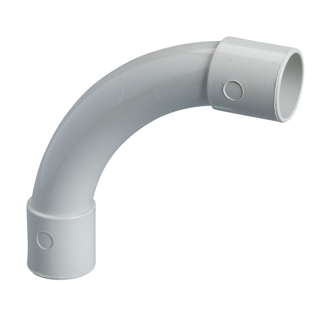 Curva 90° NC25 tubo-tubo IP40 per tubi diametro esterno 25mm uso industriale