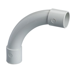 Curva 90° NC25 tubo-tubo IP40 per tubi diametro esterno 25mm uso industriale