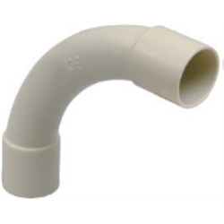 Curva 90° NC40 tubo-tubo IP40 per tubi diametro esterno 40mm uso industriale